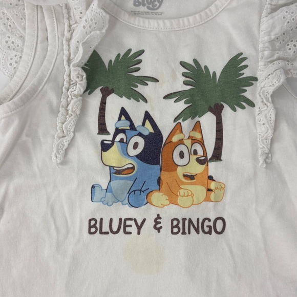 Bundle / lot of 12 Clothing Sets - 6-6X Bluey, trolls. - Picture 8 of 11